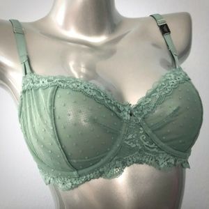 Victoria's Secret Dream Angels Green Uplift Bra